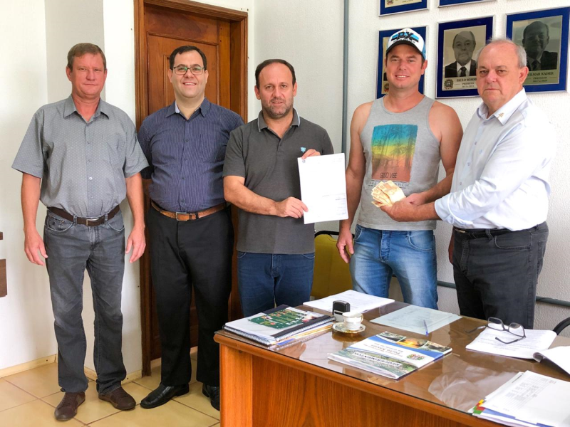 ENTREGA DO PRÊMIO DO NOTA FISCAL GAÚCHA.